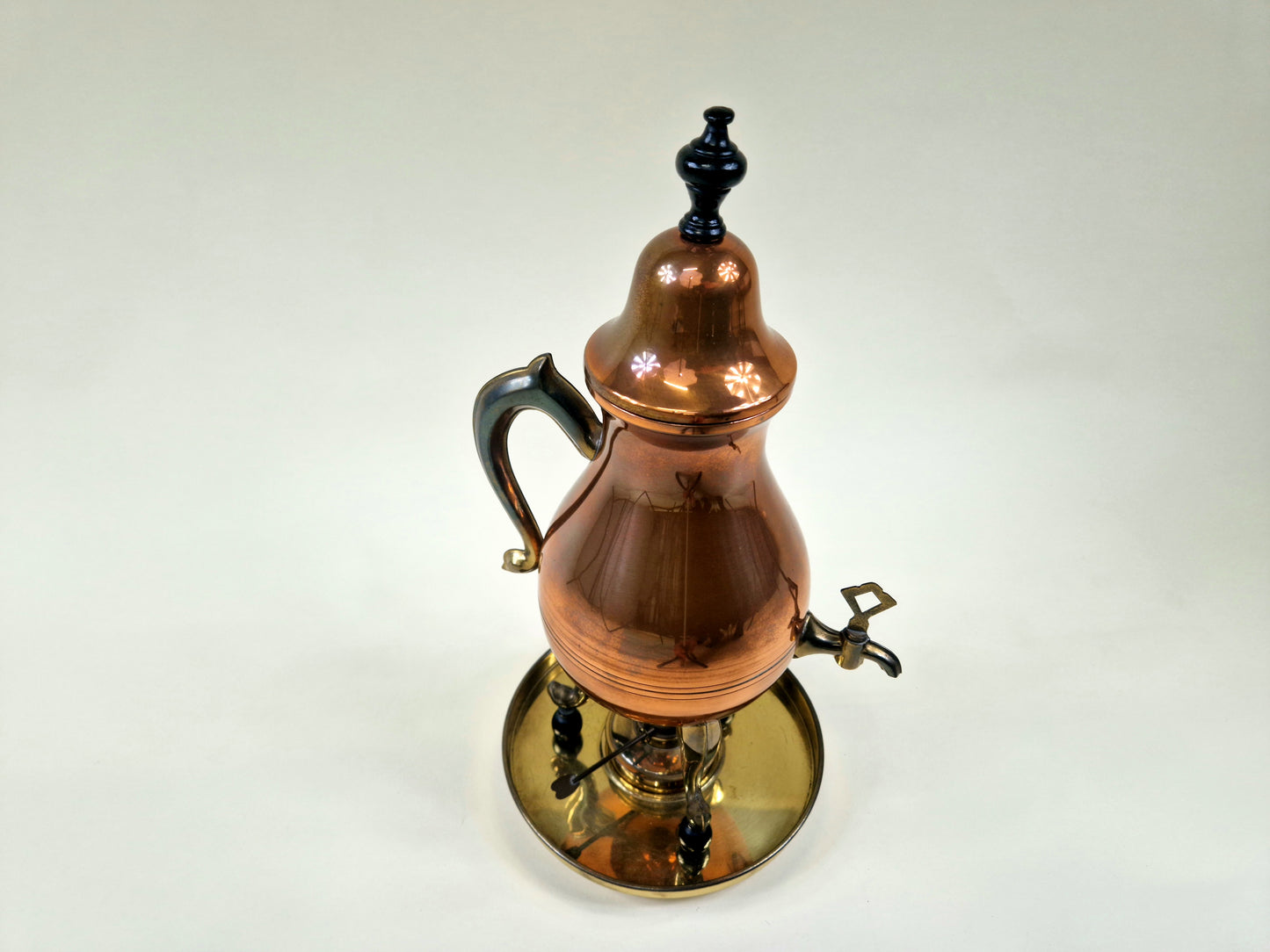 Antique 19th Century Dutch Copper/Brass Coffee Pot