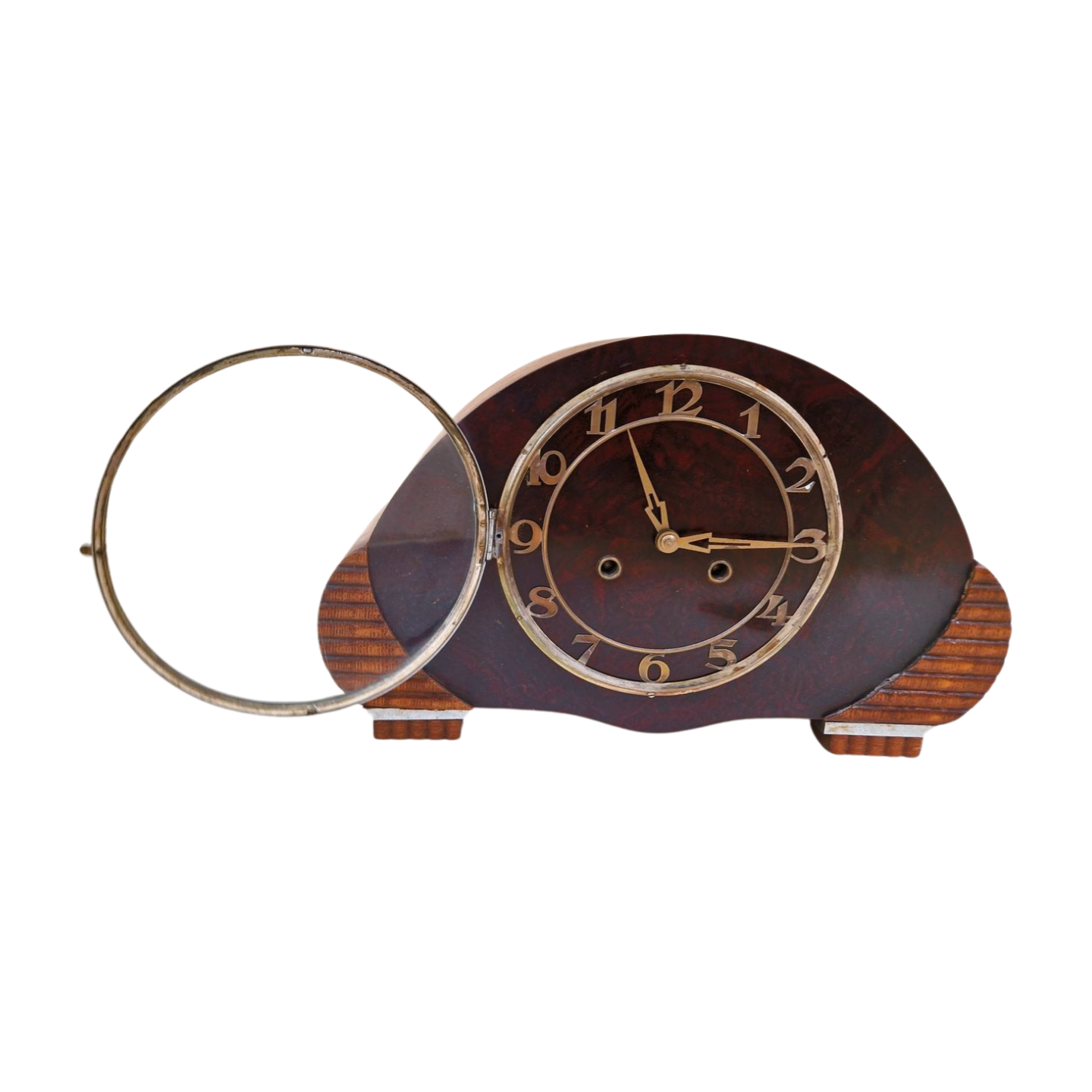 1920s/1930s Antique Amsterdam School Mantle Clock