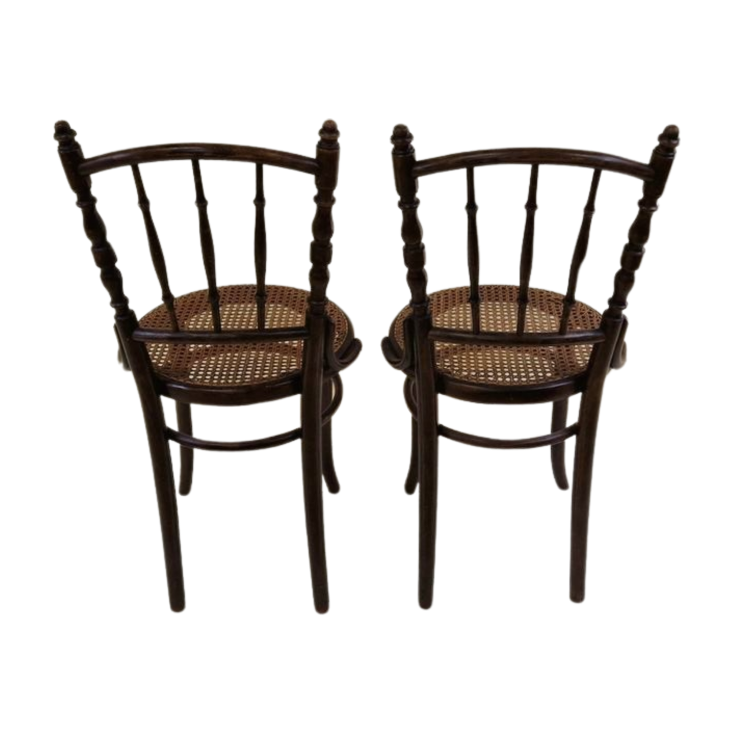 Set of 2 antique J. Kohn thonet chairs with beautifull patina