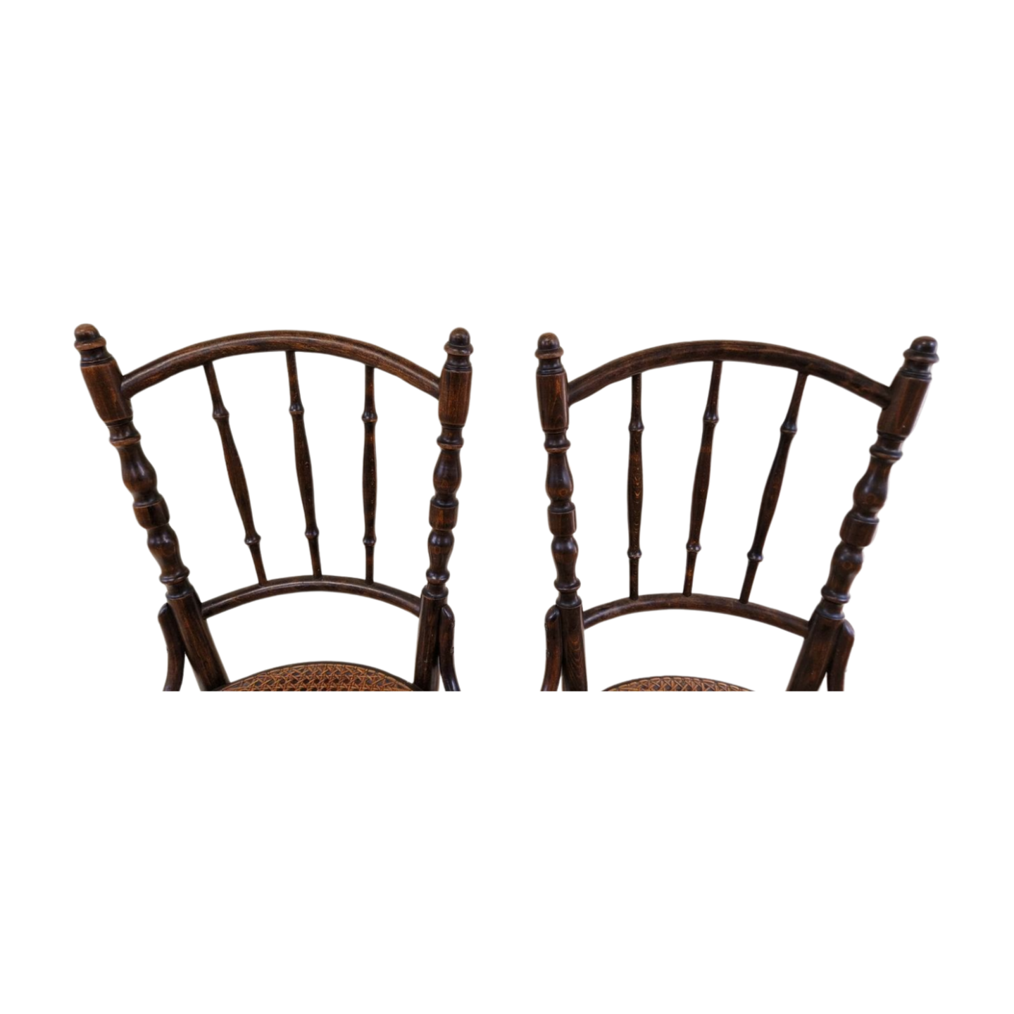 Set of 2 antique J. Kohn thonet chairs with beautifull patina