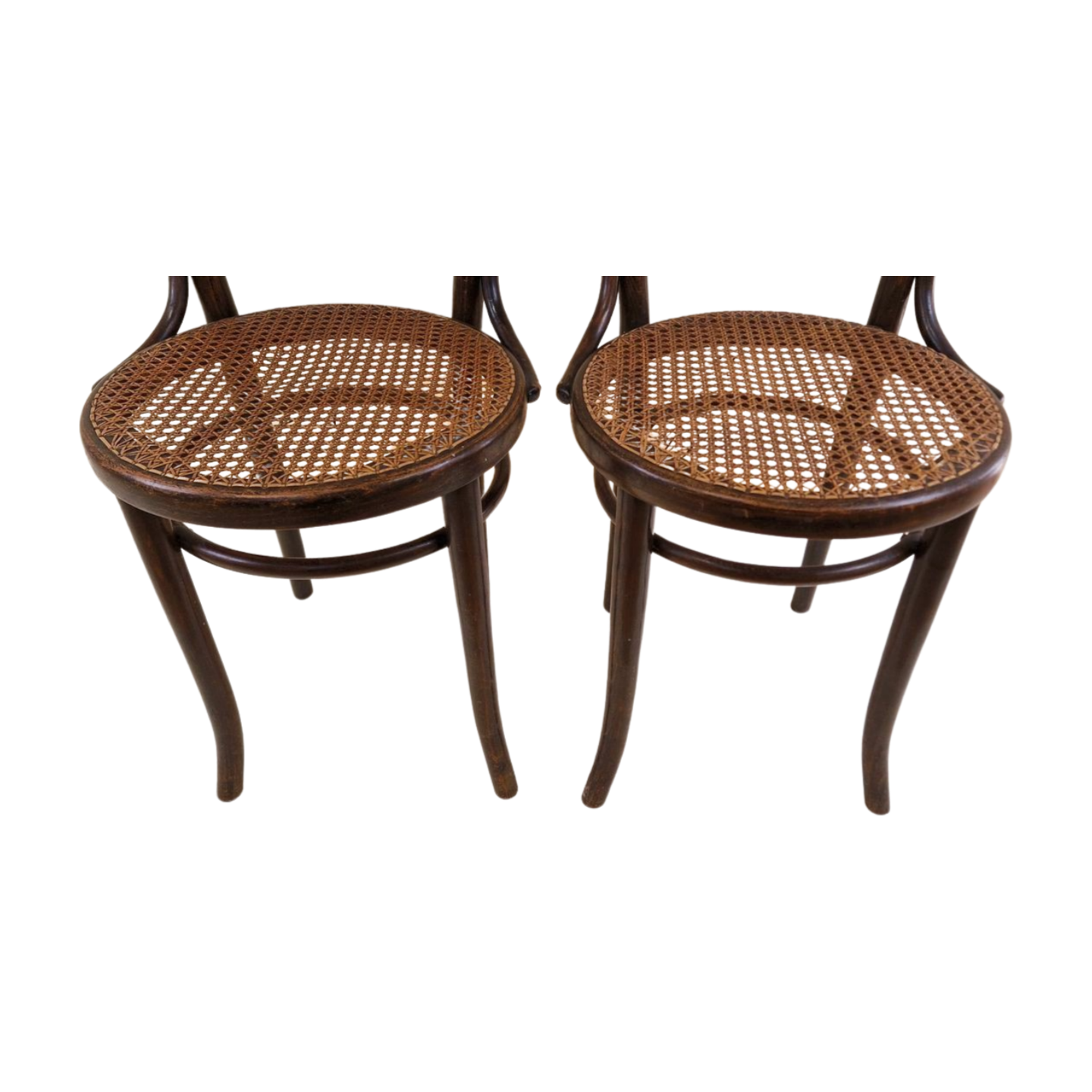 Set of 2 antique J. Kohn thonet chairs with beautifull patina