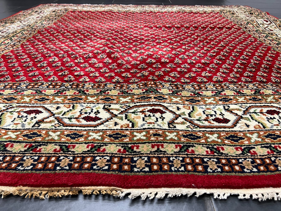 Sarouk Mir - Vintage Carpet- 200 x 195 cm - 6.56 x 6.39 Feet