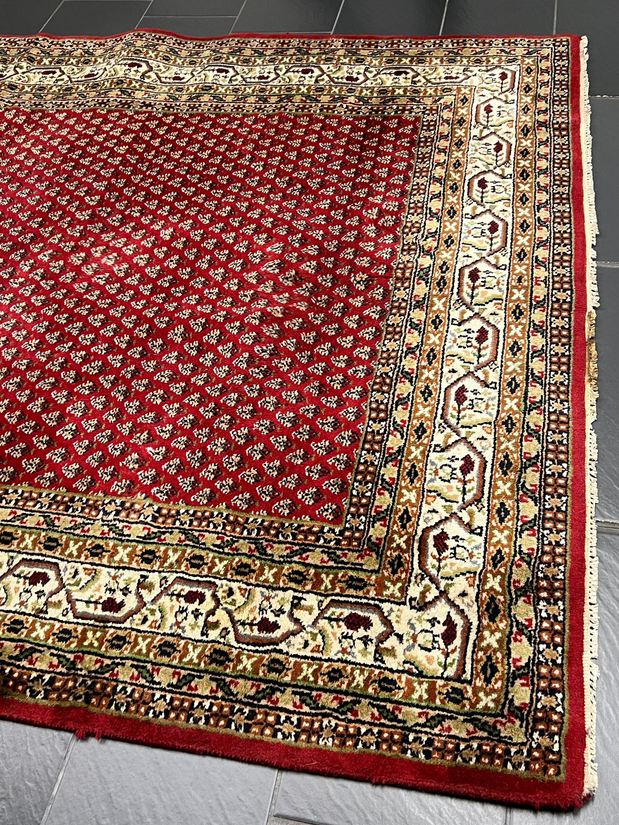 Sarouk Mir - Vintage Tapijt - 200 x 195 cm - 6,56 x 6,39 voet