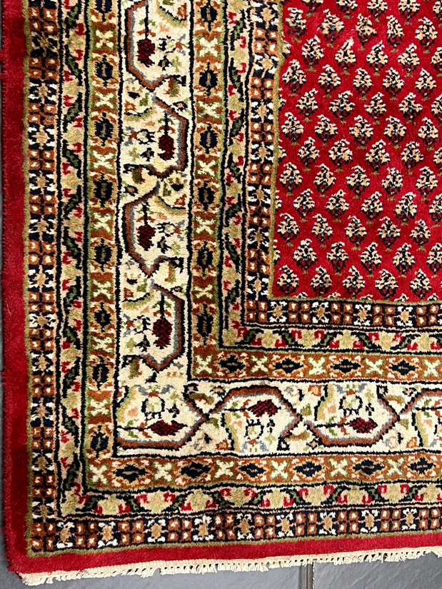 Sarouk Mir - Vintage Tapijt - 200 x 195 cm - 6,56 x 6,39 voet