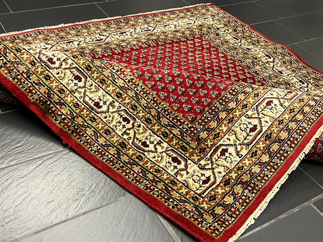 Sarouk Mir - Vintage Tapijt - 200 x 195 cm - 6,56 x 6,39 voet