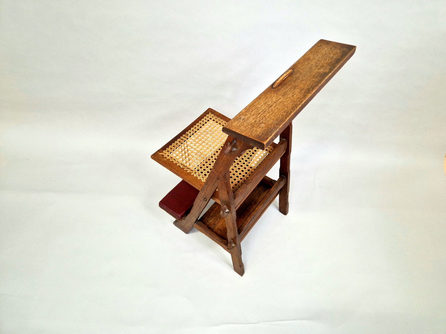 Antique Dutch Oak Prayer Chair, Prayer Kneeler,  Kneeling Bench, Gothic Decor, Farmhouse Decor