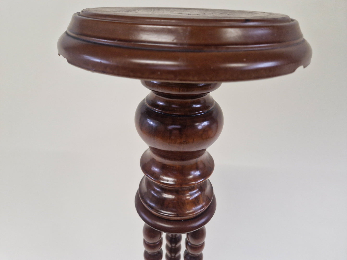 Vintage French Bobbin Plant Stands